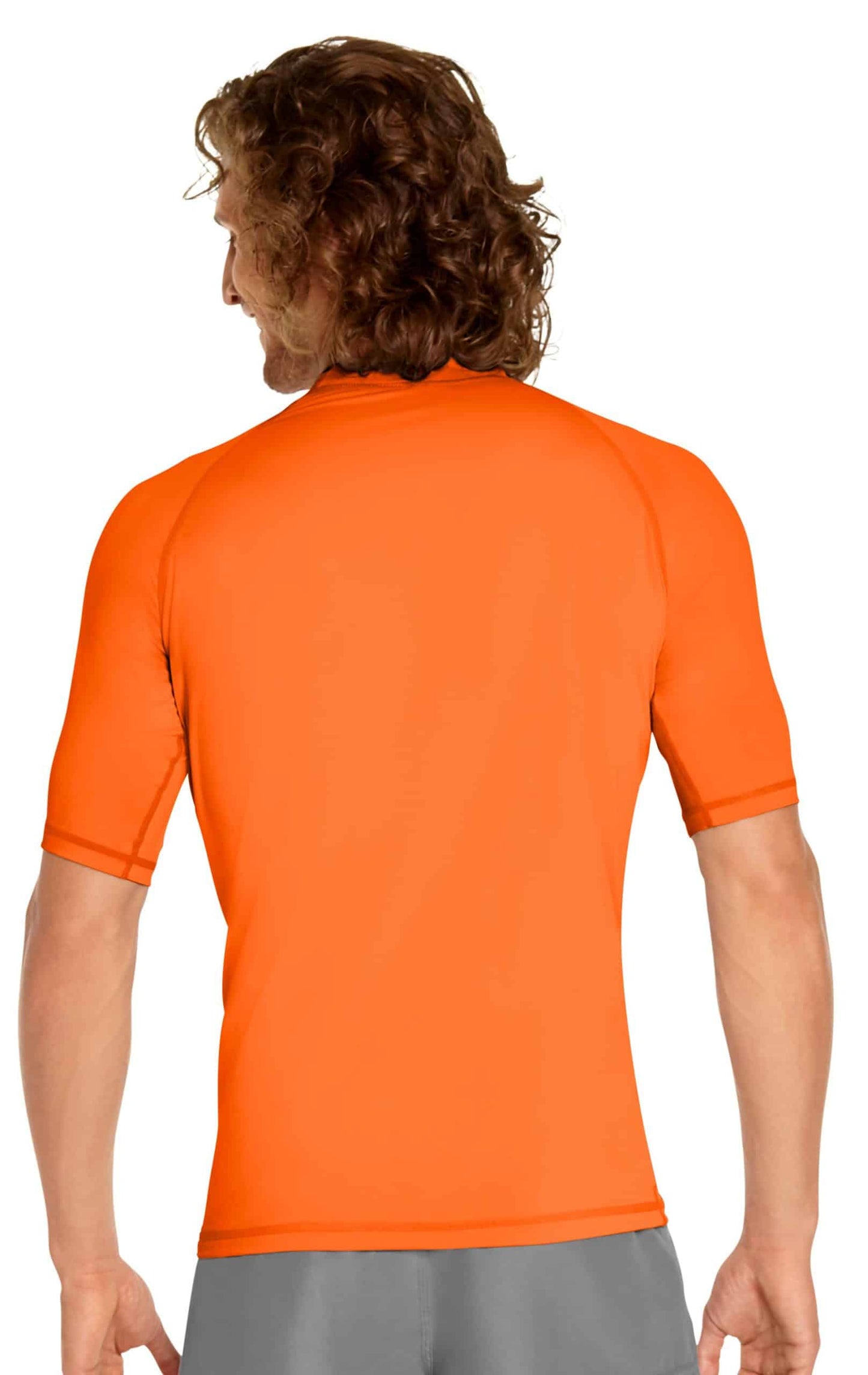 Men's - Wet Effect Short Sleeve Rash Guard