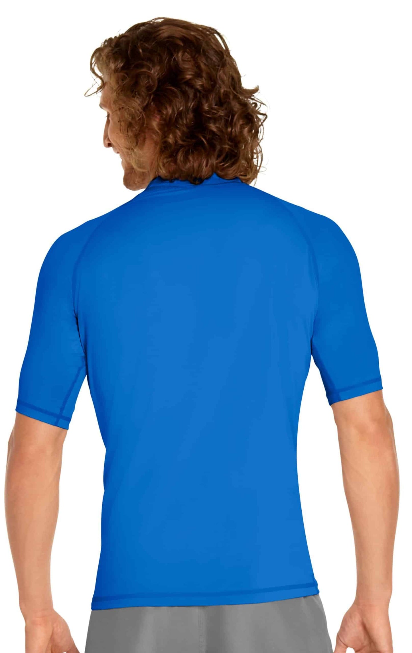 Men's - Wet Effect Short Sleeve Rash Guard