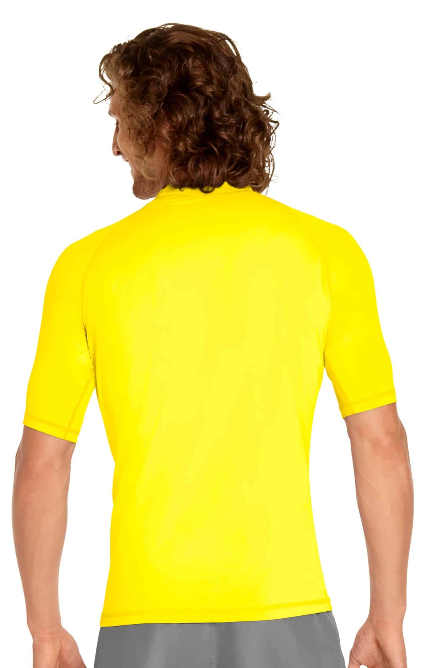 Men's - Wet Effect Short Sleeve Rash Guard