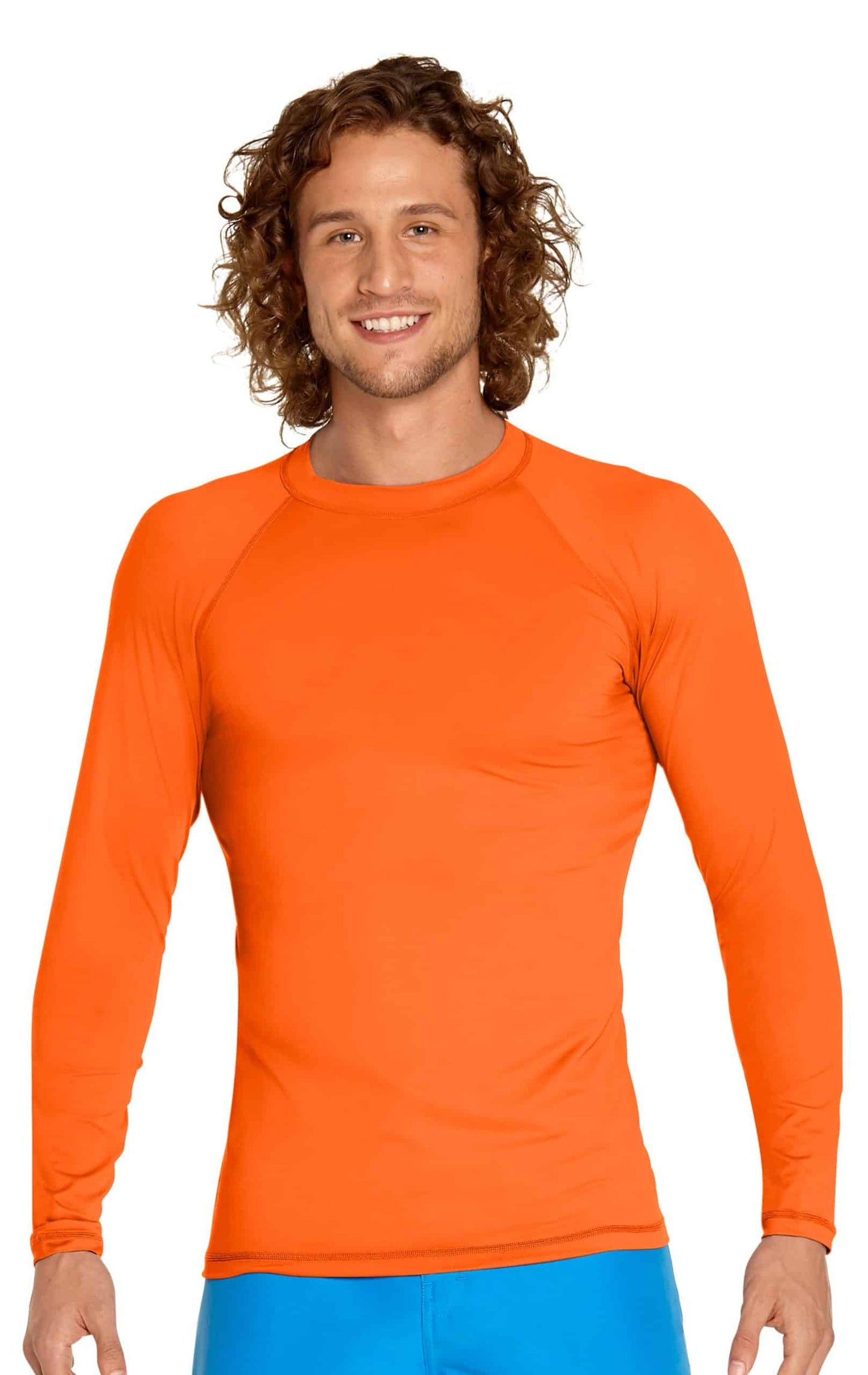 Men's - Wet Effect Long Sleeve Rash Guard