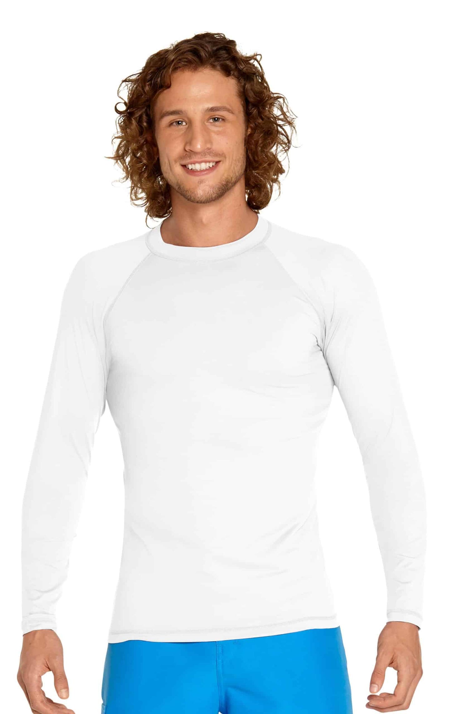 Men's - Wet Effect Long Sleeve Rash Guard