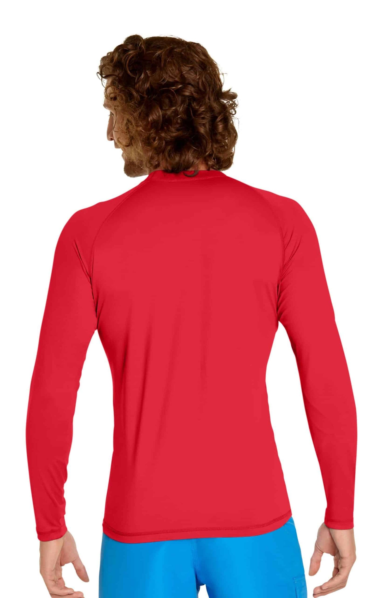 Men's - Wet Effect Long Sleeve Rash Guard