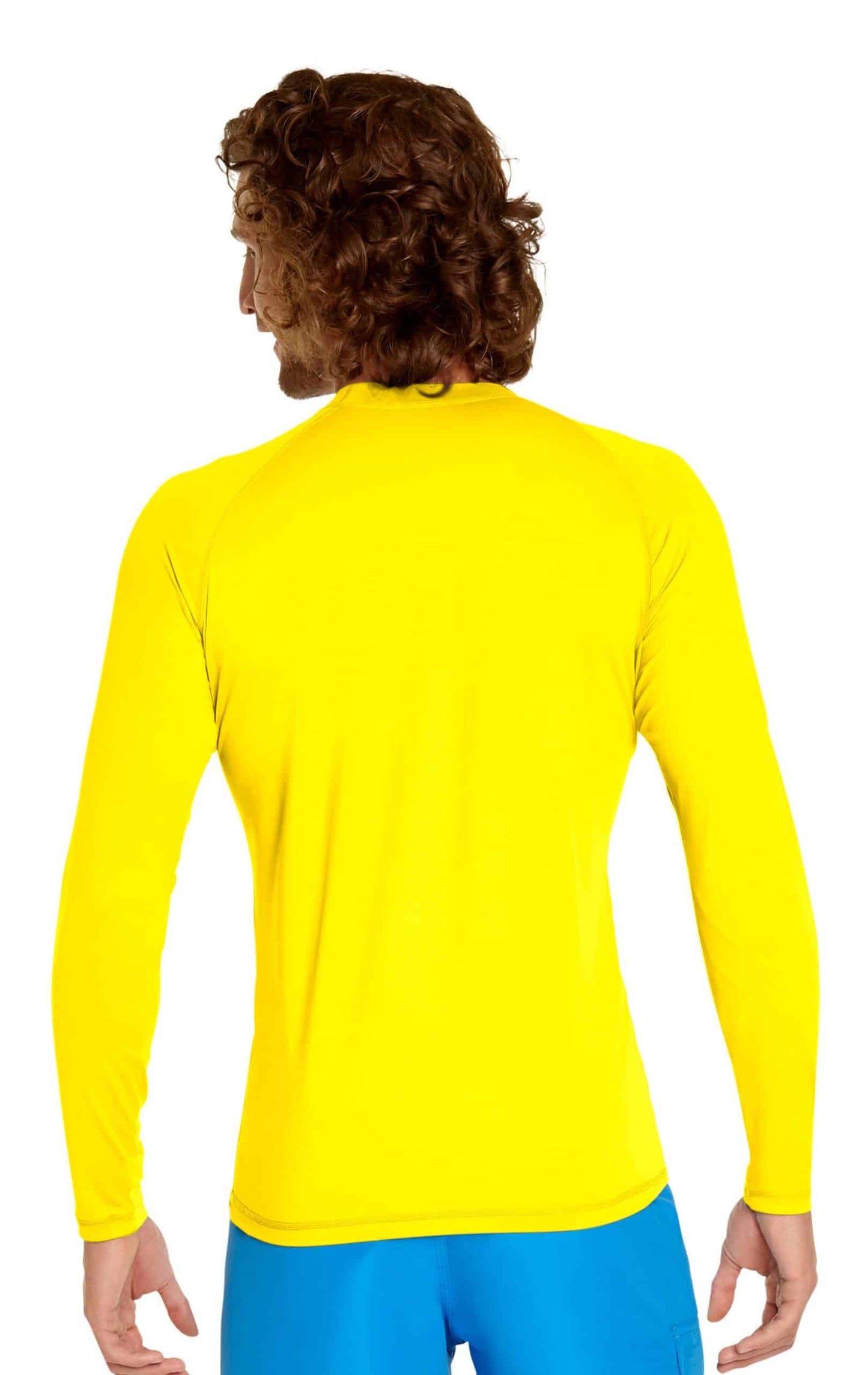 Men's - Wet Effect Long Sleeve Rash Guard