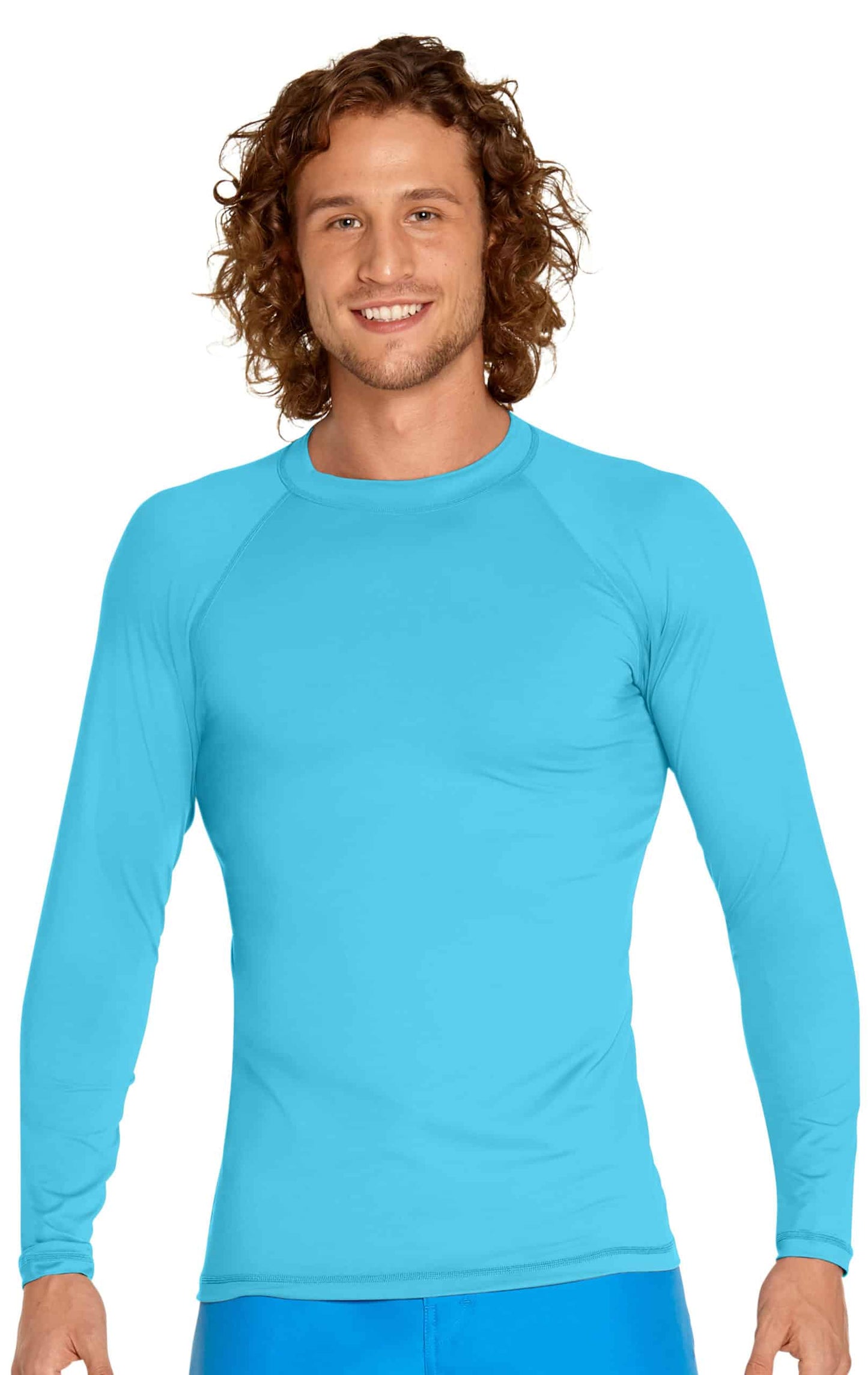Men's - Wet Effect Long Sleeve Rash Guard