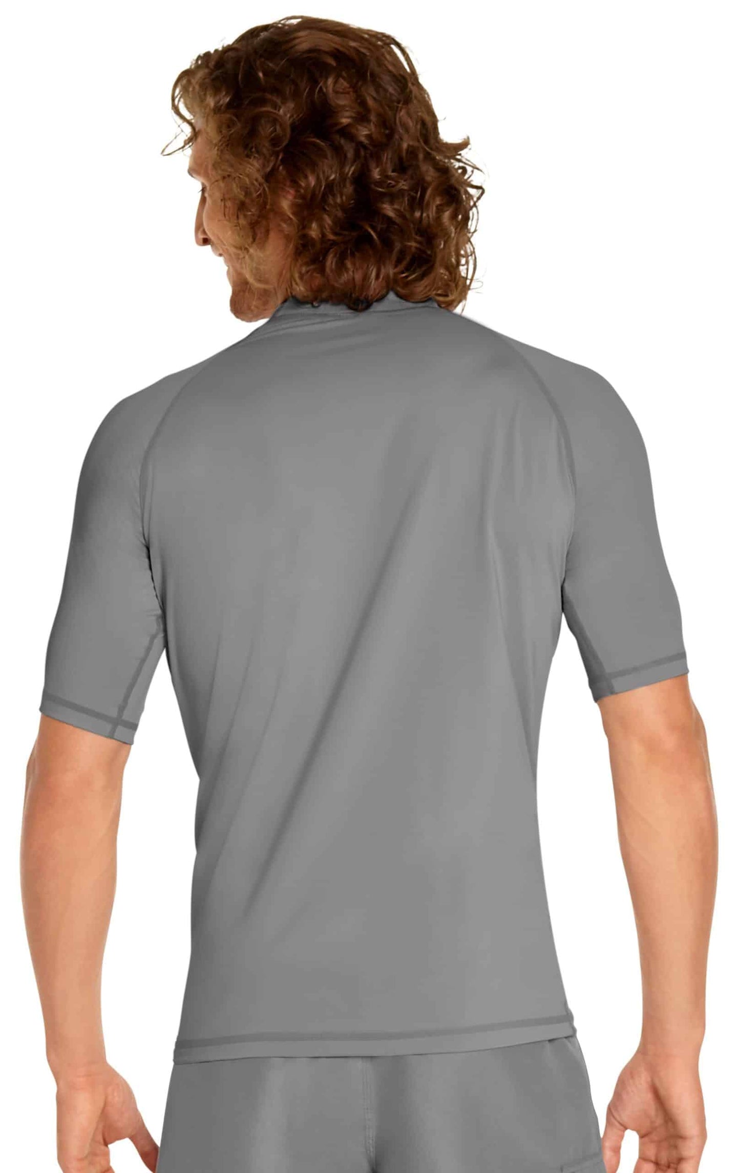 Men's - Wet Effect Short Sleeve Rash Guard