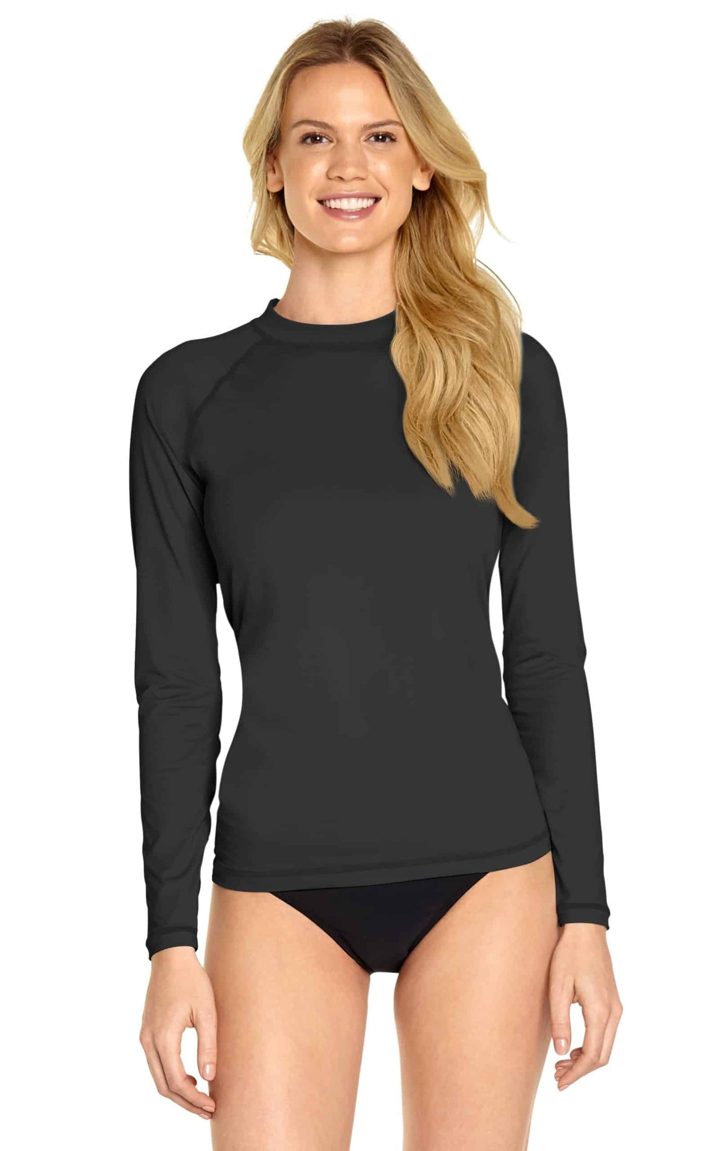 Women's - Wet Effect Long Sleeve Rash Guard