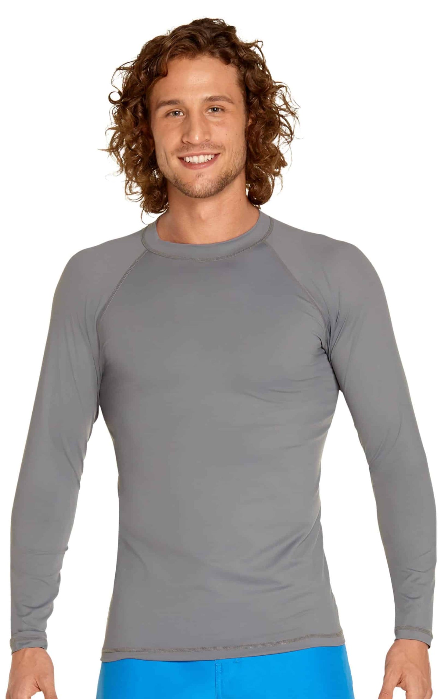 Men's - Wet Effect Long Sleeve Rash Guard