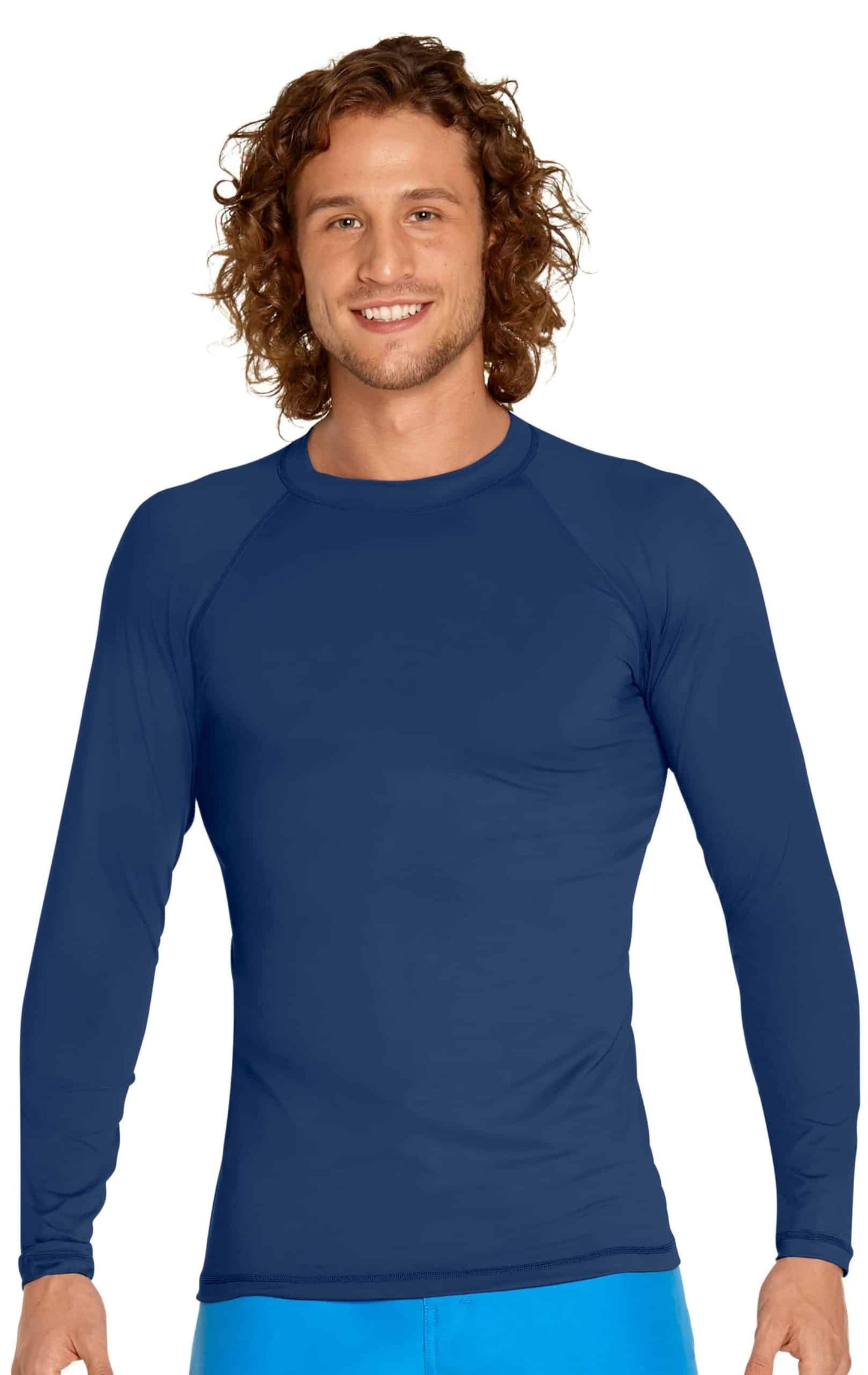 Men's - Wet Effect Long Sleeve Rash Guard
