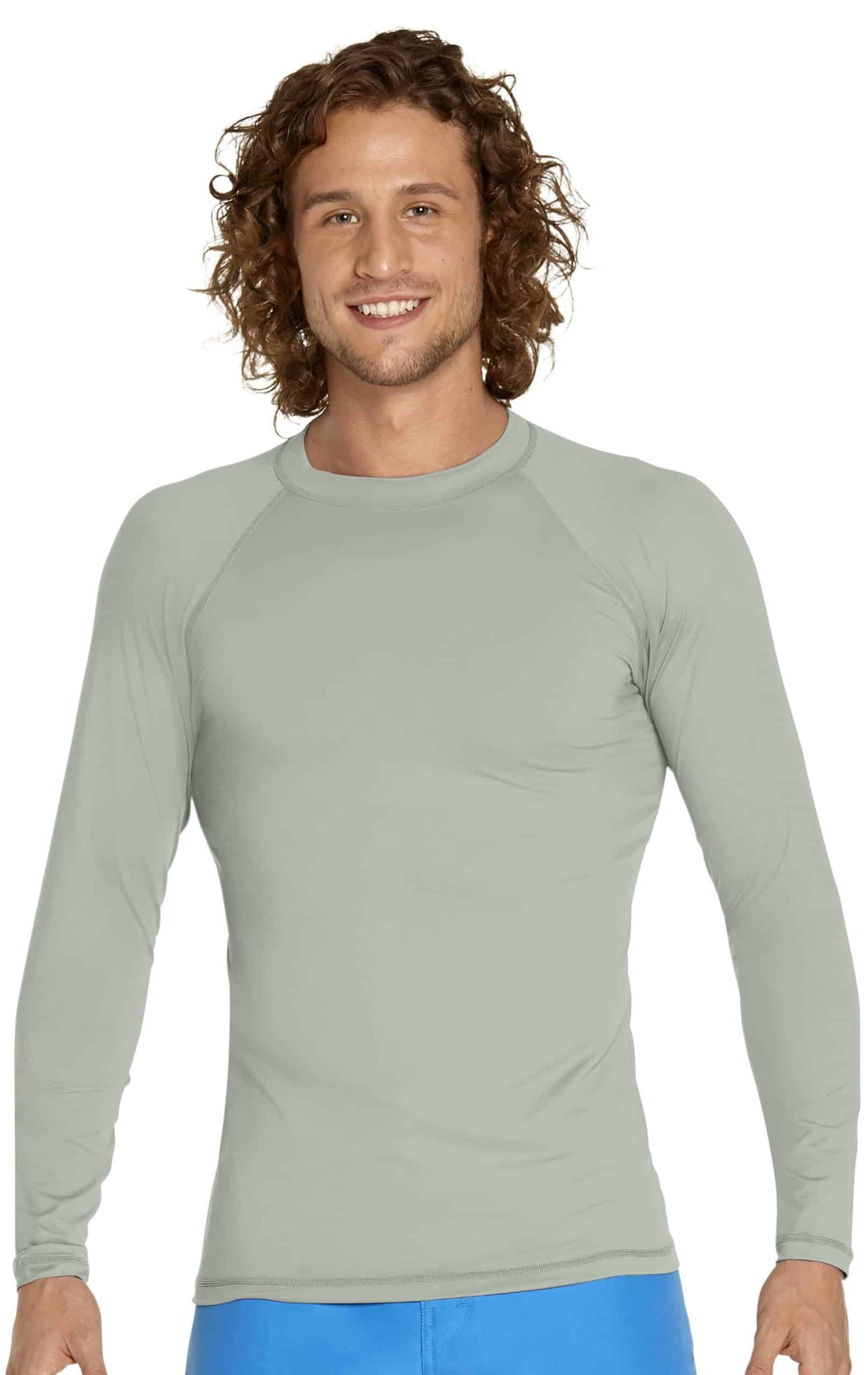 Men's - Wet Effect Long Sleeve Rash Guard