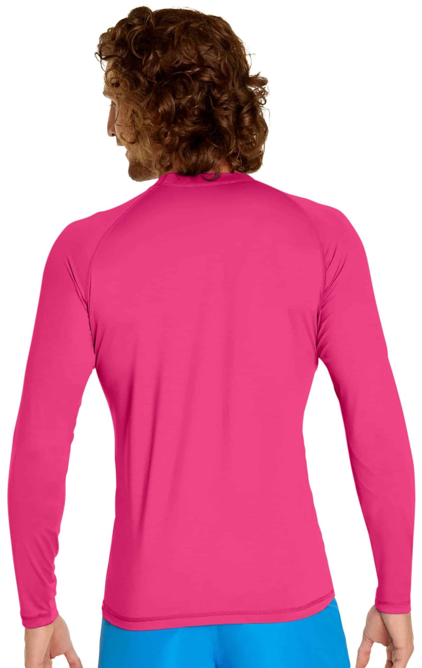 Men's - Wet Effect Long Sleeve Rash Guard