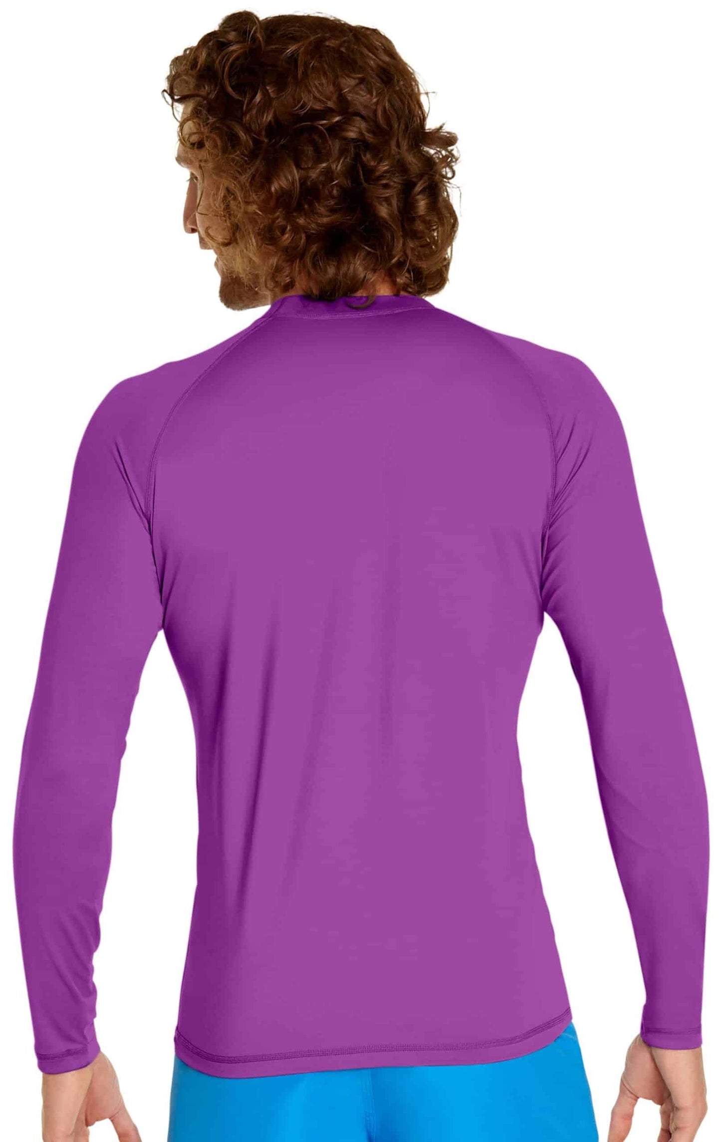 Men's - Wet Effect Long Sleeve Rash Guard