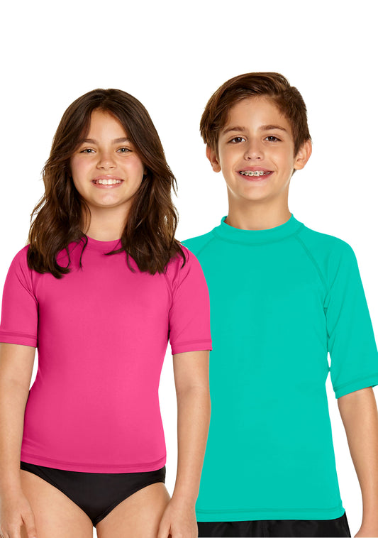 Guest - Wet Effect Youth Short Sleeve Rash Guard