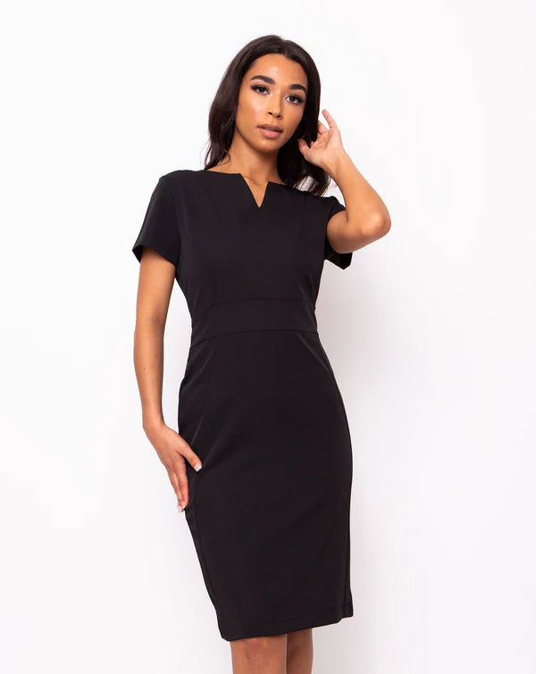 Women's - Entry Level Couture V-Neck Work Dress