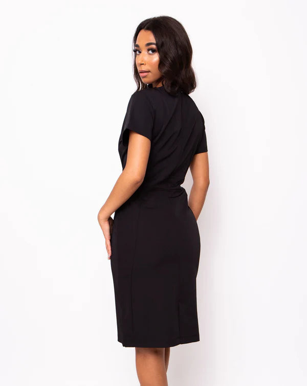 Women's - Entry Level Couture V-Neck Work Dress